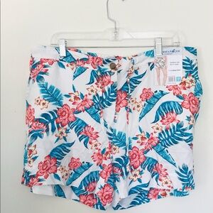NWT Caribbean joe & company pull on short in size XL